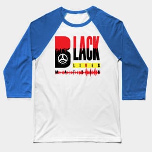 Cool Black lives matter BLM Baseball T-Shirt